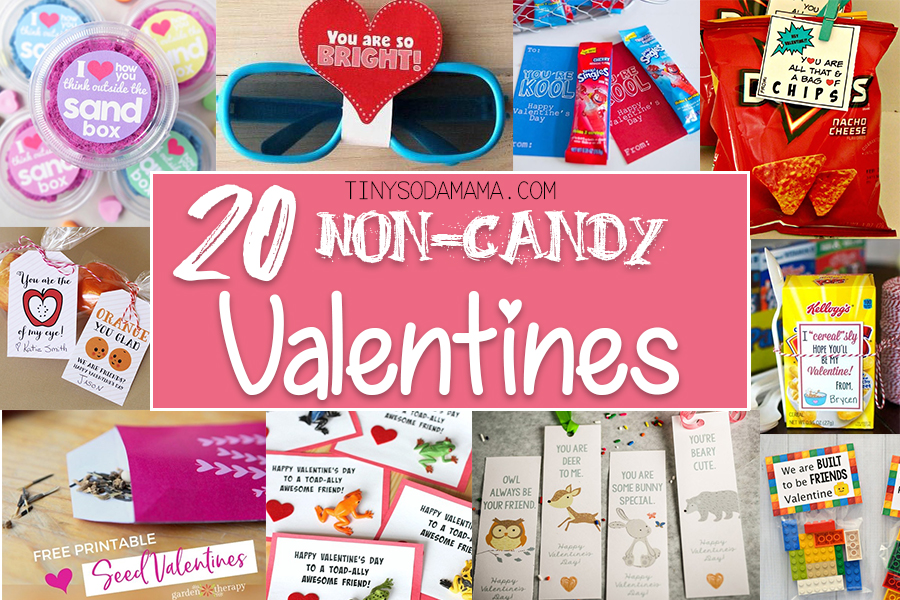 17 Non Candy Valentines for Kids - Free DIY Printables