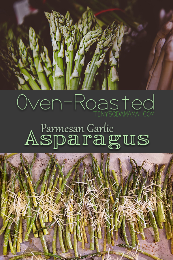 oven roasted asparagus parmesan garlic